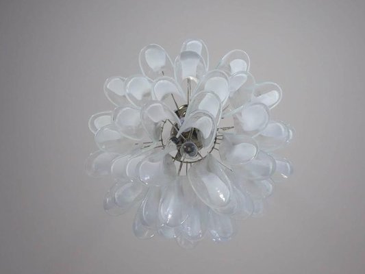 Murano Chandeliers in the Manner of Mazzega, 1970s, Set of 2-MBH-1032212