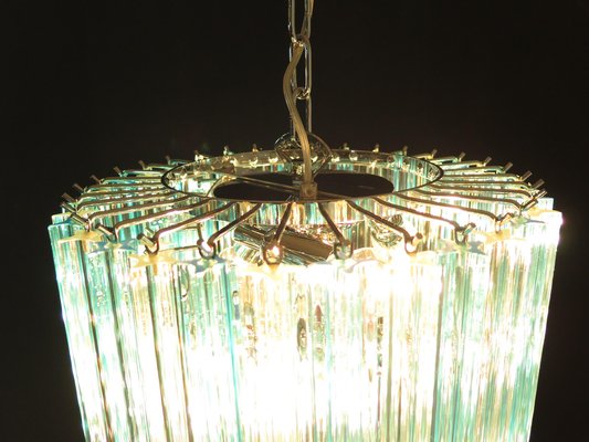 Murano Crystal Prism Chandeliers, 1990s, Set of 2-OVO-1821660