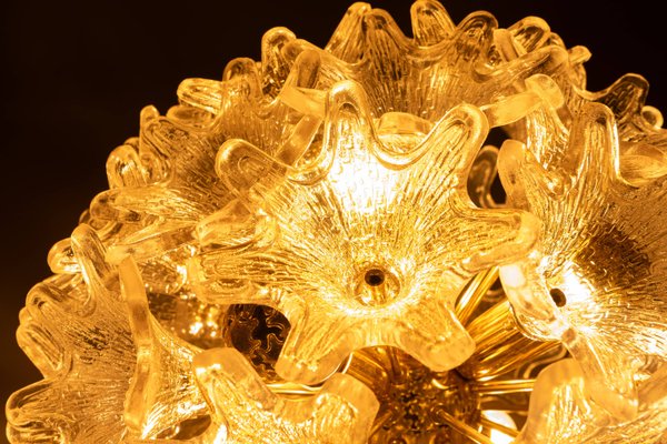 Murano Flower Lamp by Paolo Venini for VeArt, 1970s-RNH-2023740