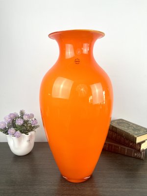 Murano Glass Amphora Vase by Carlo Nason-QRT-1773593