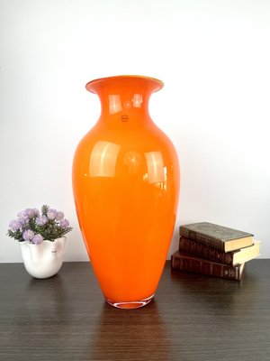 Murano Glass Amphora Vase by Carlo Nason-QRT-1773593