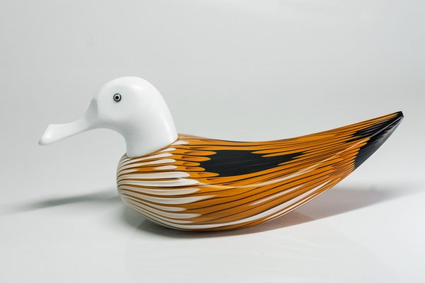 Murano Glass Anatra Duck by Toni Zuccheri for Venini, 1980-LBS-1726484