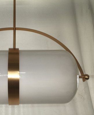 Murano Glass and Brass Ceiling Light, 1990s-UH-1408533