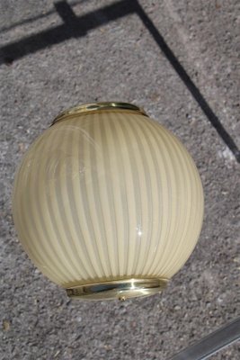 Murano Glass and Brass Wall Lamp, Italy, 1970-EH-1447911