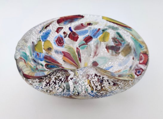 Murano Glass Ashtray attributed to Giulio Radi for Avem, 1960s-JPQ-2043097