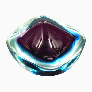 Murano Glass Ashtray, Italy, 1950s-WK-1105702