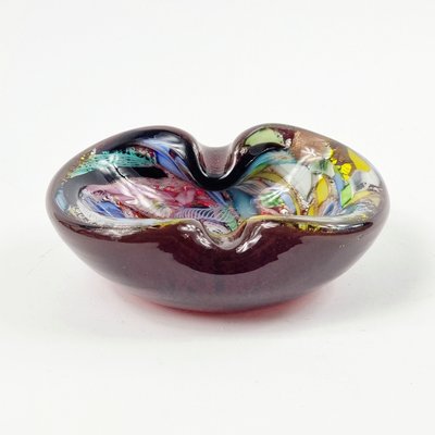 Murano Glass Ashtray Tutti Frutti attributed to Dino Martens for Aureliano Toso, Italy, 1950s-BMM-1724014