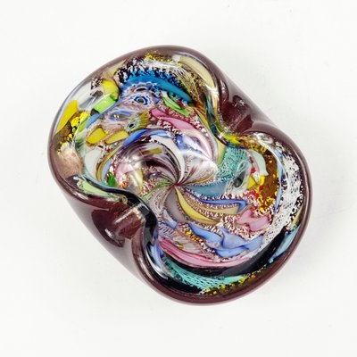 Murano Glass Ashtray Tutti Frutti attributed to Dino Martens for Aureliano Toso, Italy, 1950s-BMM-1724014