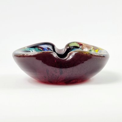 Murano Glass Ashtray Tutti Frutti attributed to Dino Martens for Aureliano Toso, Italy, 1950s-BMM-1724014