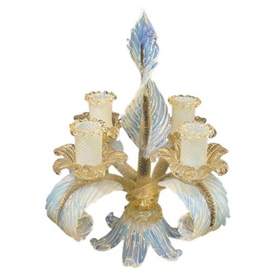 Murano Glass Barocchi Series Candle Holder by Barovier & Toso, Italy-UCH-1224208