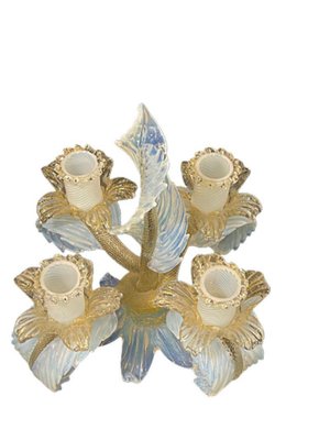 Murano Glass Barocchi Series Candle Holder by Barovier & Toso, Italy-UCH-1224208