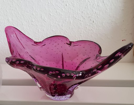 Murano Glass Bowl, 1950s-QDP-840509