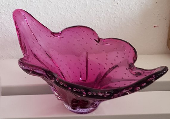 Murano Glass Bowl, 1950s-QDP-840509