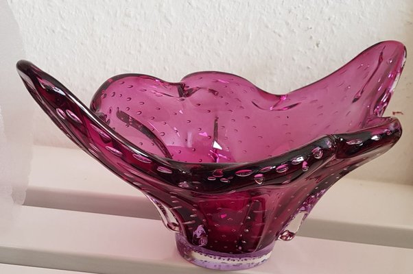 Murano Glass Bowl, 1950s-QDP-840509