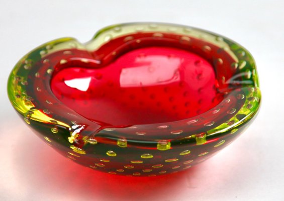 Murano Glass Bowl attributed to Flavio Poli for Seguso by Flavio Poli, 1962-MJY-1419241