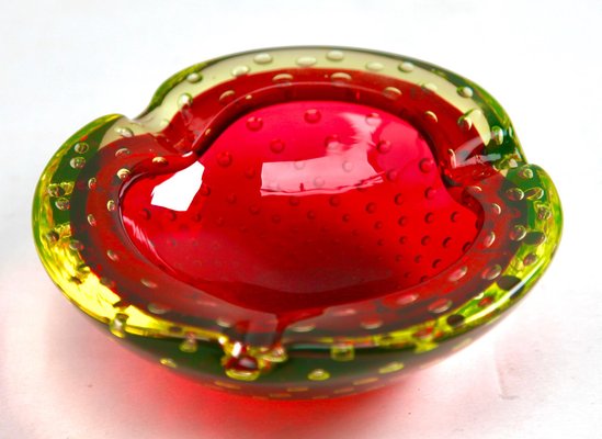 Murano Glass Bowl attributed to Flavio Poli for Seguso by Flavio Poli, 1962-MJY-1419241