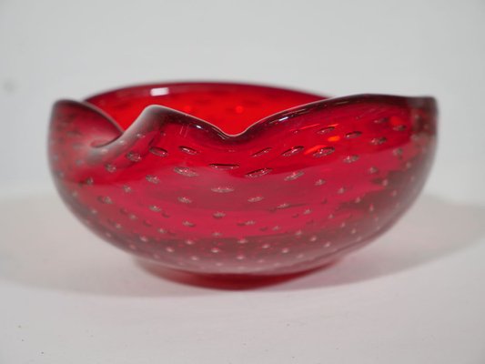 Murano Glass Bowl by Carlo scarpa for Venini, 1960s-LVS-831546