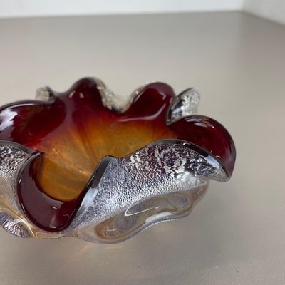 Murano Glass Bowl or Ashtray by Barovier and Toso, Italy, 1970s-QZ-1146314