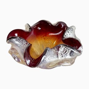 Murano Glass Bowl or Ashtray by Barovier and Toso, Italy, 1970s-QZ-1146314