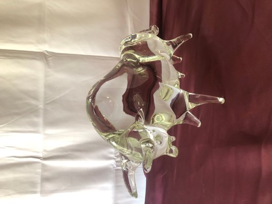 Murano Glass Bull, 1990s-DUA-2040280