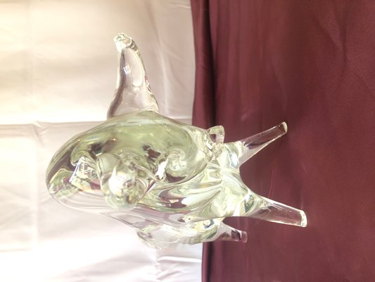 Murano Glass Bull, 1990s-DUA-2040280