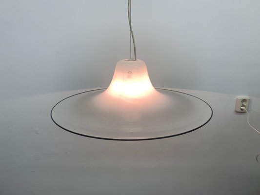 Murano Glass Ceiling Lamp by Renato Toso for Leucos, 1970s-BGP-564216