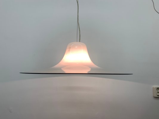 Murano Glass Ceiling Lamp by Renato Toso for Leucos, 1970s-BGP-564216