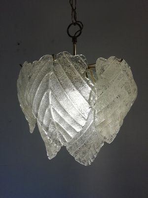 Murano Glass Ceiling Lamp from Mazzega, 1970s-RGF-581360