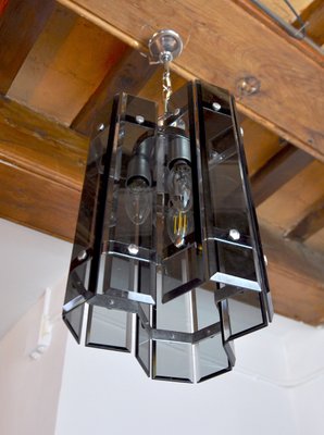 Murano Glass Ceiling Lamp from Veca, Italy, 1970s-EJE-1373643