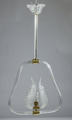 Murano Glass Ceiling Light, 1950s-RAQ-1398734