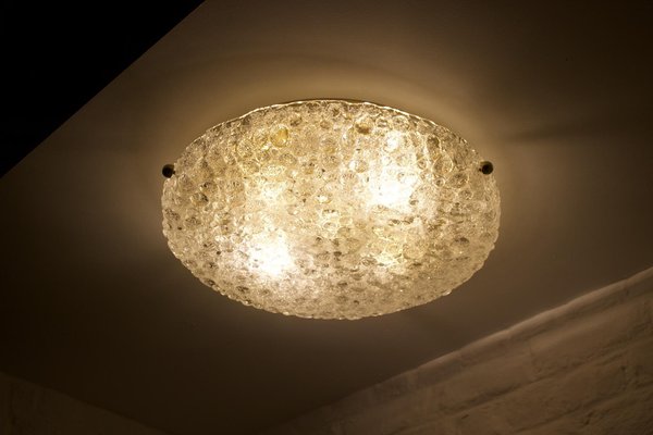 Murano Glass Ceiling Light, 1950s-OWS-1388168