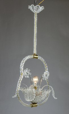 Murano Glass Ceiling Light, Italy, 1950s-RAQ-1398735