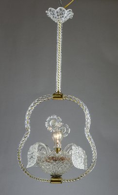 Murano Glass Ceiling Light, Italy, 1950s-RAQ-1398735