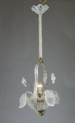 Murano Glass Ceiling Light, Italy, 1950s-RAQ-1398735