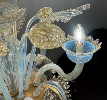 Murano Glass Chandelier, 1940s-FGA-2041583