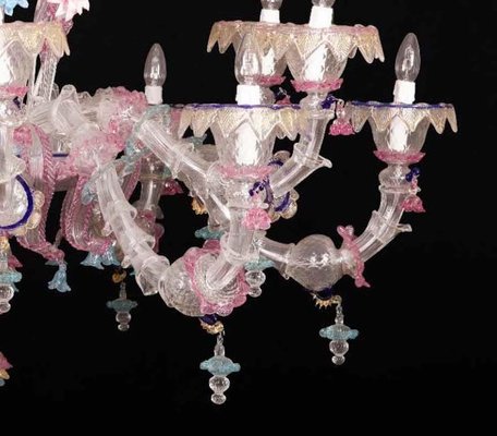 Murano Glass Chandelier, 1990s-MBH-1032667