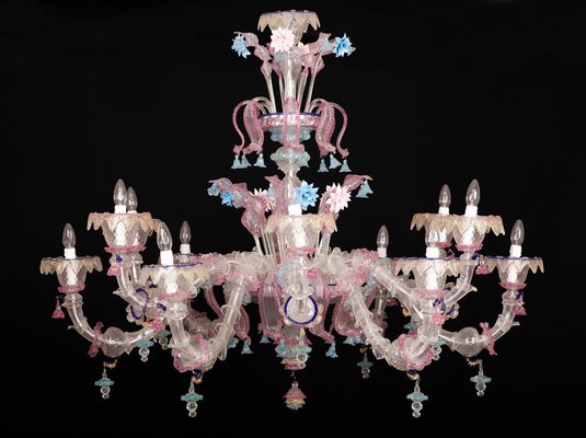 Murano Glass Chandelier, 1990s-MBH-1032667