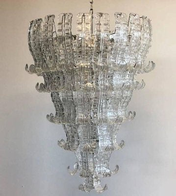 Murano Glass Chandelier by Barovier & Toso, Italy, 1970s-MBH-1032147