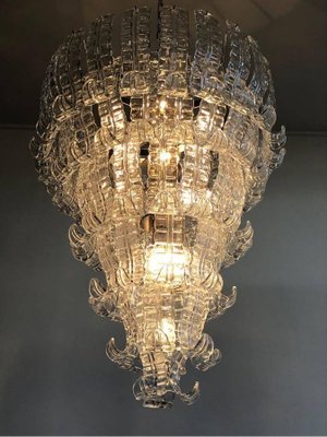 Murano Glass Chandelier by Barovier & Toso, Italy, 1970s-MBH-1032147