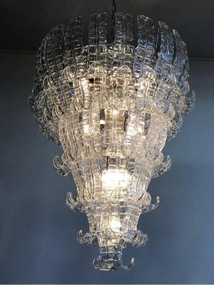 Murano Glass Chandelier by Barovier & Toso, Italy, 1970s-MBH-1032147