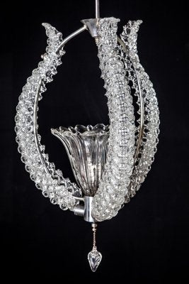 Murano Glass Chandelier by Ercole Barovier, 1940s-MBH-1032104