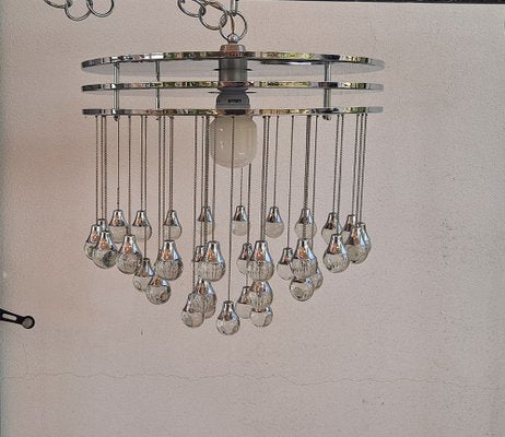 Murano Glass Chandelier by Gaetano Sciolari, 1960s-HIT-1456239