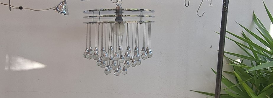 Murano Glass Chandelier by Gaetano Sciolari, 1960s-HIT-1456239