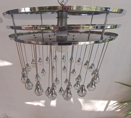 Murano Glass Chandelier by Gaetano Sciolari, 1960s-HIT-1456239