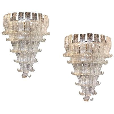 Murano Glass Chandelier from Barovier & Toso, Italy, 1970s-MBH-1031944