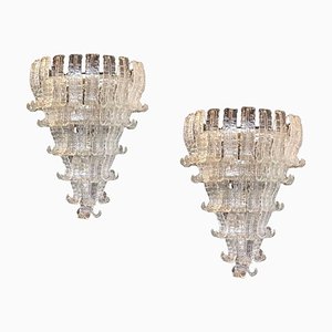 Murano Glass Chandelier from Barovier & Toso, Italy, 1970s-MBH-1031944