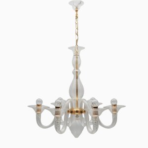 Murano Glass Chandelier from Barovier & Toso, Italy, 1990s-KQB-1802369