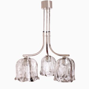 Murano Glass Chandelier from Mazzega, 1970s-GCG-1739636