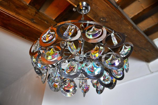 Murano Glass Chandelier from Sciolari, Italy, 1970-EJE-1174583