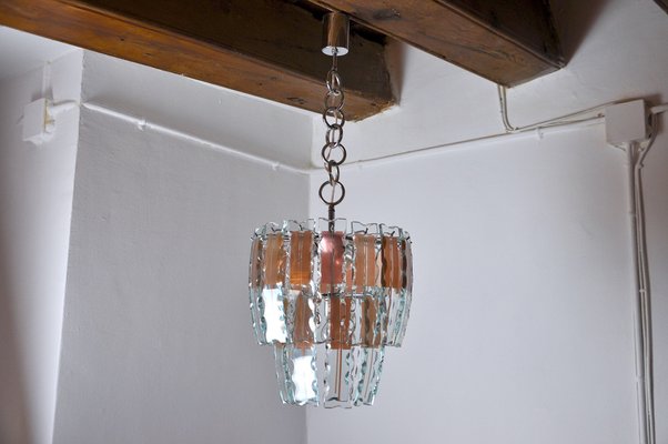 Murano Glass Chandelier from Veca, Italy, 1970-EJE-954098